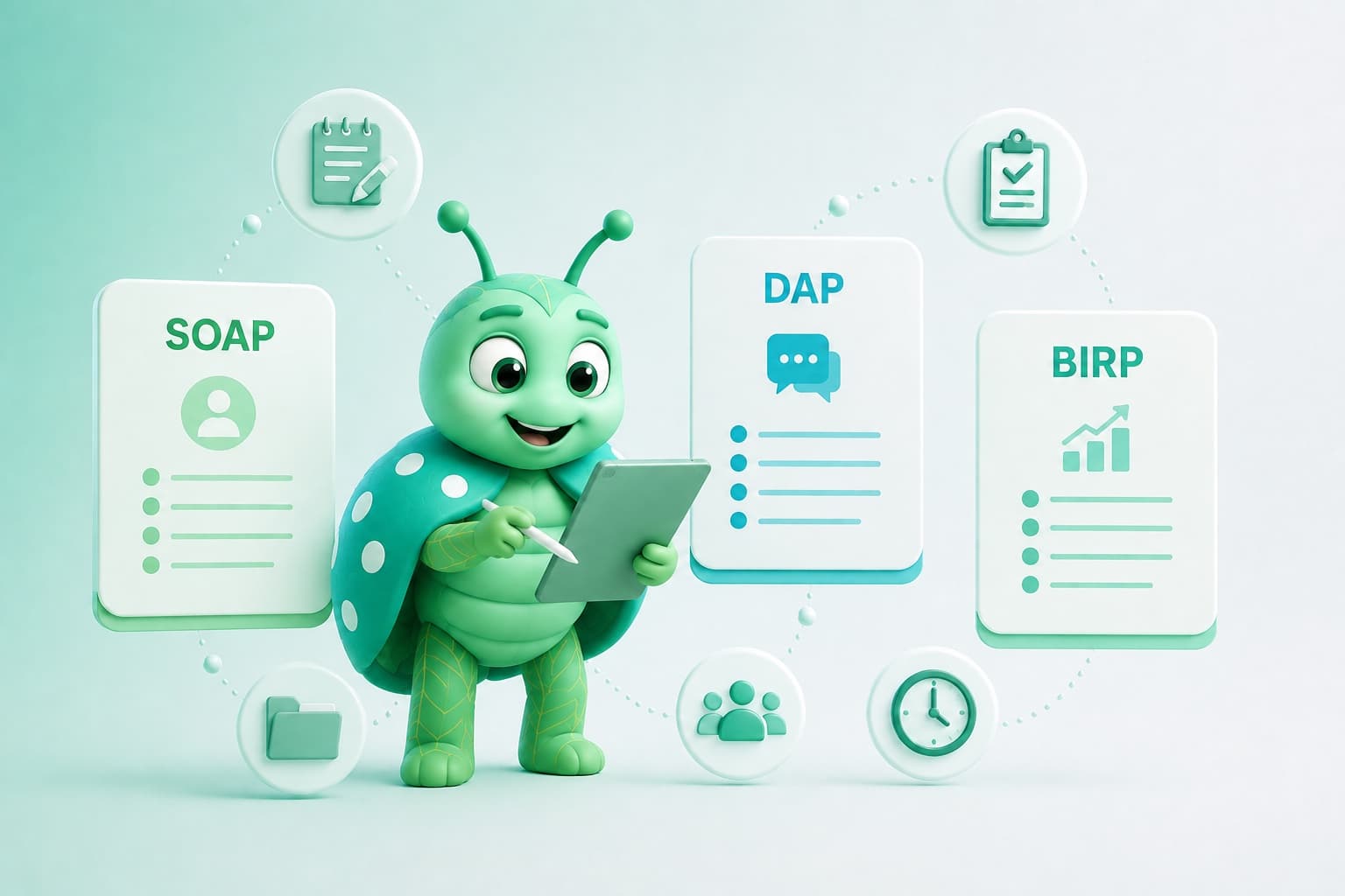 SOAP, DAP, and BIRP Notes: Which Template to Use and When